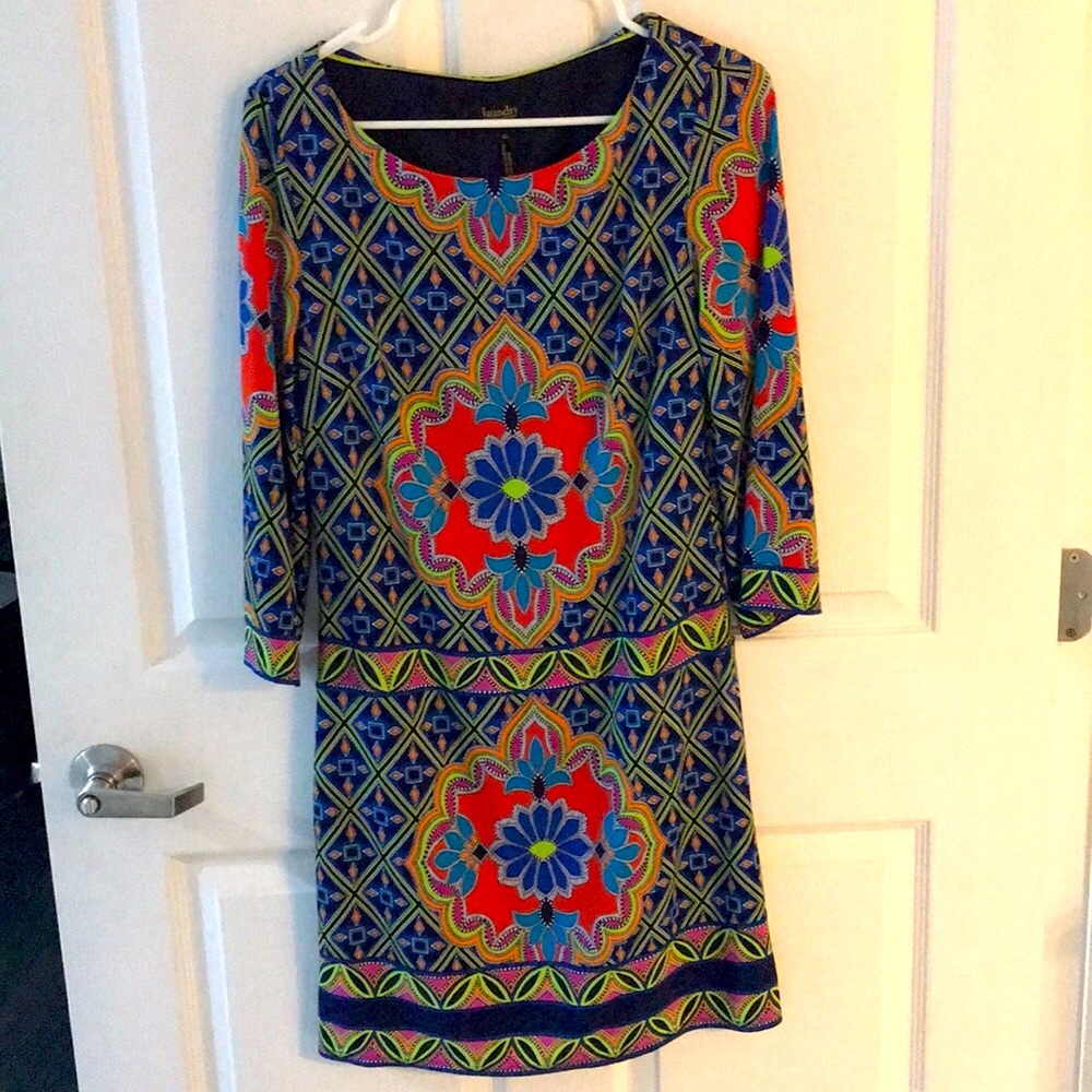 Printed Shift dress